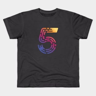 NUMBER 5 Kids T-Shirt